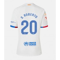 Fotbalové Dres Barcelona Sergi Roberto #20 Venkovní 2023-24 Krátký Rukáv